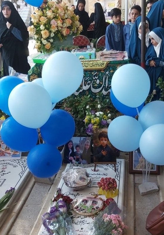 سید مصطفی ساداتی ارمکی , شهید , گلزار شهدا , غدیر خم | عید غدیر خم , خانواده , خانواده شهدا , 