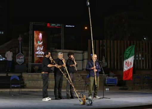 اوج‌گیری "خیمه هنر" با آواز علی ایلمان و تعزیه "مسلم"