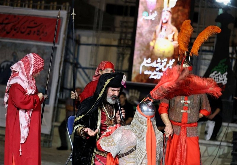 اوجگیری "خیمه هنر" با آواز علی ایلمان و تعزیه "مسلم" موسیقی , تعزیه , عاشورا ,