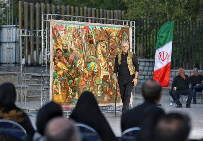 اوجگیری "خیمه هنر" با آواز علی ایلمان و تعزیه "مسلم" موسیقی , تعزیه , عاشورا ,