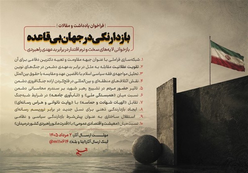 فراخوان یادداشت| بازدارنگی در جهان بیقاعده فراخوان یادداشت| بازدارنگی در جهان بیقاعده