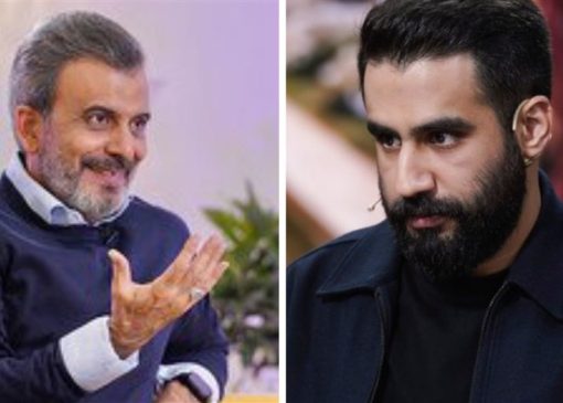 شهیدی‌فرد و مداح معروف در اپیزود «بی‌چهرگان» سریال جنگی